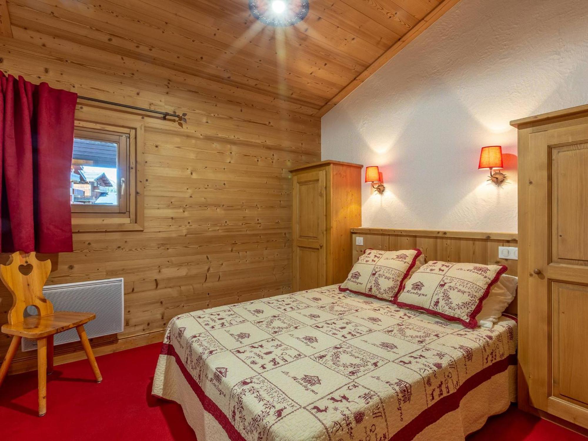 Charmant Duplex 8 Pers. Skis Aux Pieds A Meribel Mottaret, Balcon, Cuisine Equipee, Animaux Admis - Fr-1-355-141 Apartment Екстериор снимка