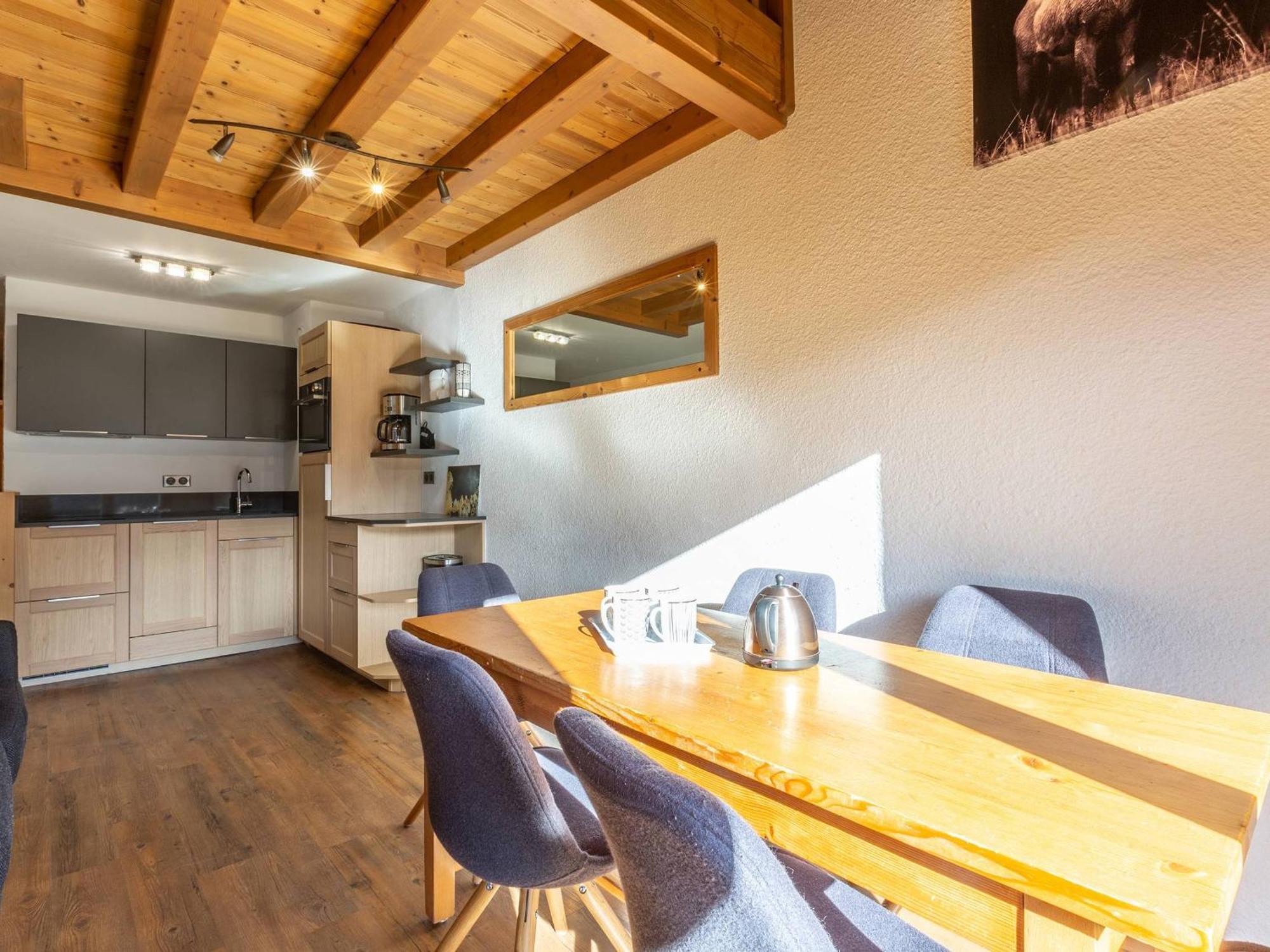 Charmant Duplex 8 Pers. Skis Aux Pieds A Meribel Mottaret, Balcon, Cuisine Equipee, Animaux Admis - Fr-1-355-141 Apartment Екстериор снимка